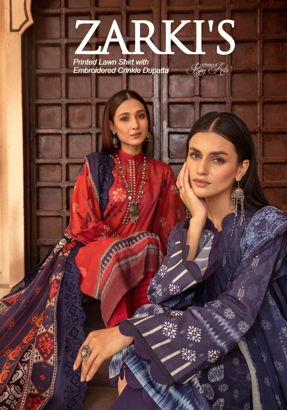 Zarkis Printed Lawn Suits Unstitched 3 Piece ZRA 2 - Summer Collection