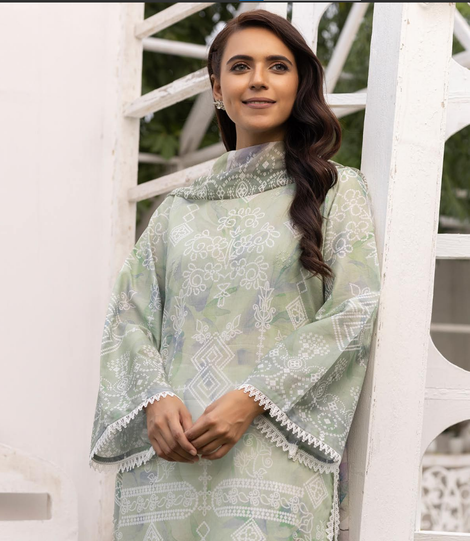 Zarkis Printed Lawn Suits Unstitched 3 Piece ZRA 17 - Summer Collection