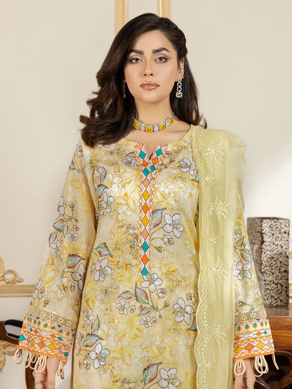 AF 57 Afreen Digital Premium Print Lawn Collection By Riaz Arts