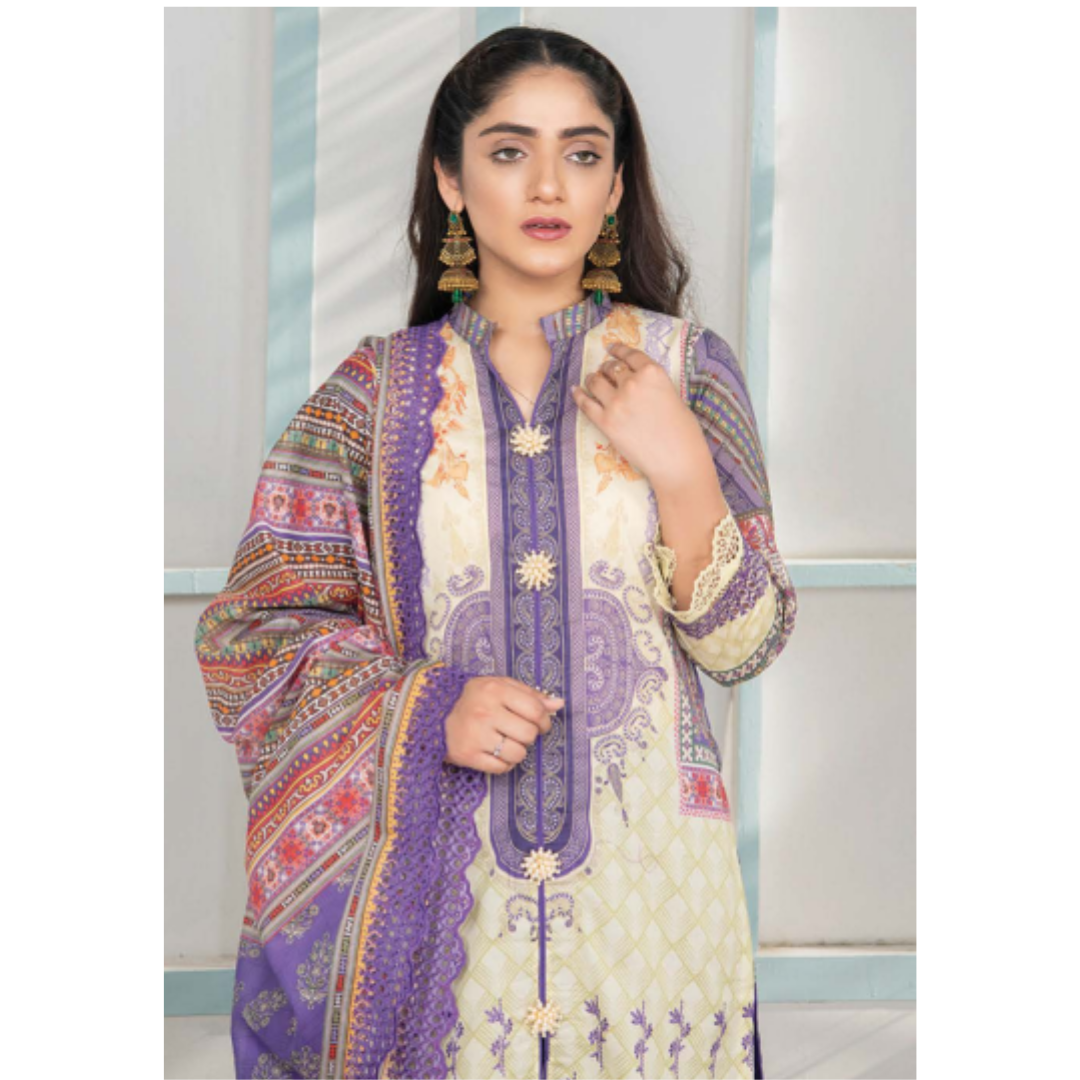 Mashaal By Riaz Arts Lawn`23 Vol-3 D#06