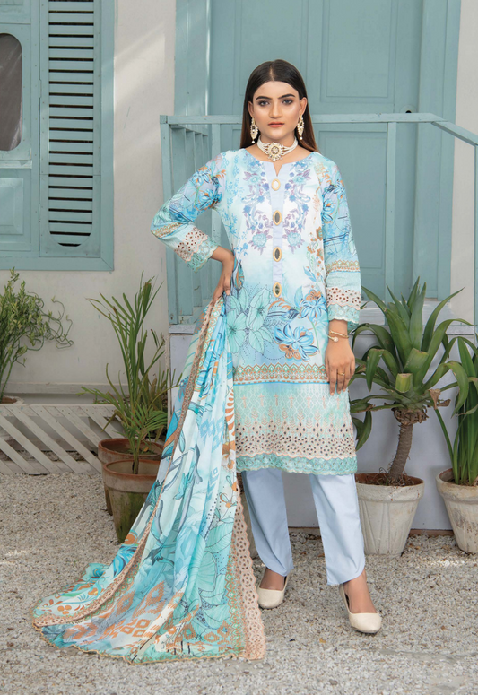 Mashaal By Riaz Arts Lawn`23 Vol-3 D#05