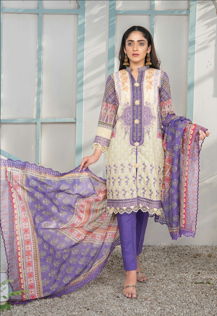 Mashaal By Riaz Arts Lawn`23 Vol-3 D#06