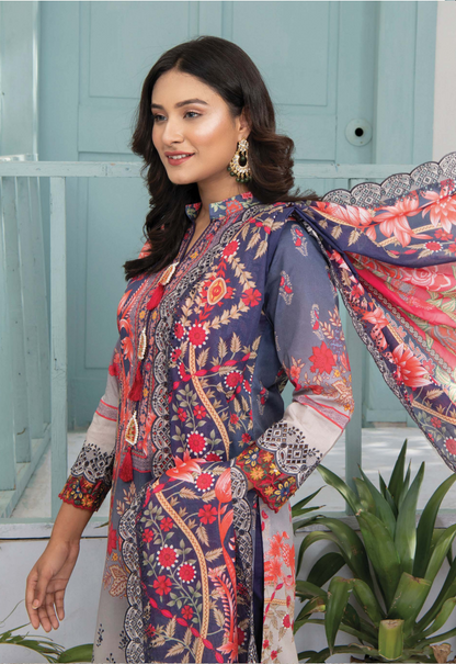 Mashaal By Riaz Arts Lawn`23 Vol-3 D#04