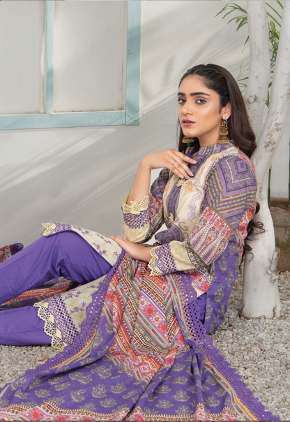 Mashaal By Riaz Arts Lawn`23 Vol-3 D#06