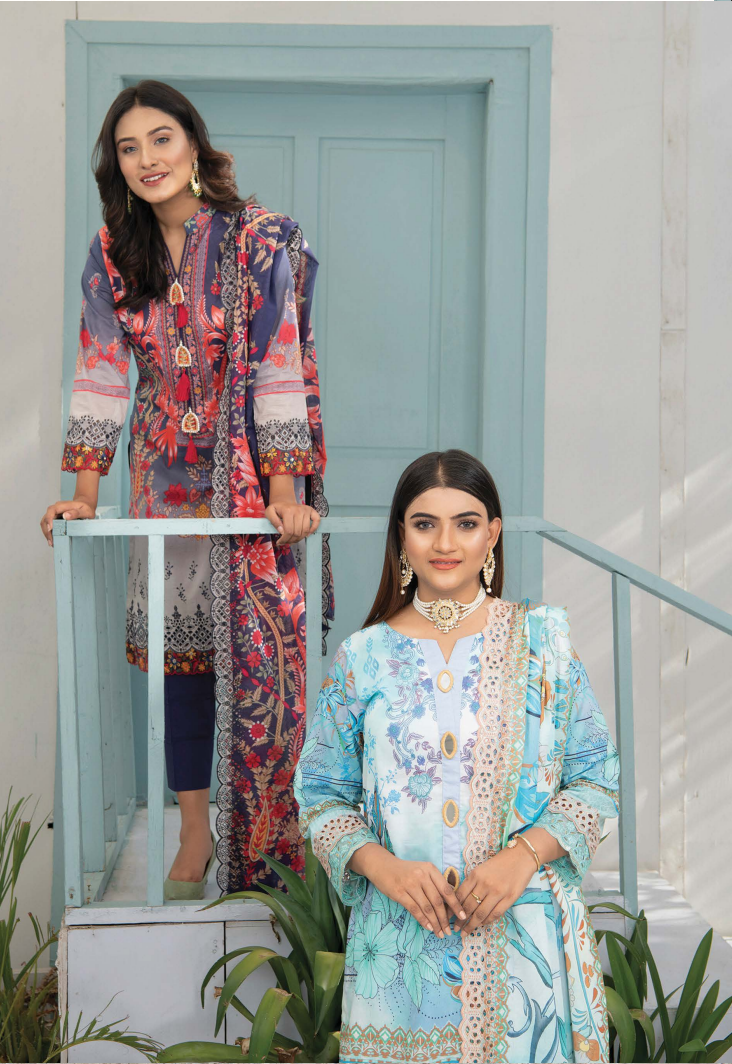 Mashaal By Riaz Arts Lawn`23 Vol-3 D#04