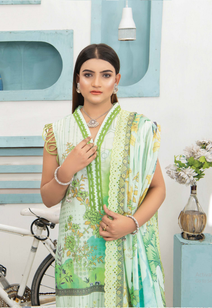 Mashaal By Riaz Arts Lawn`23 Vol-3 D#07